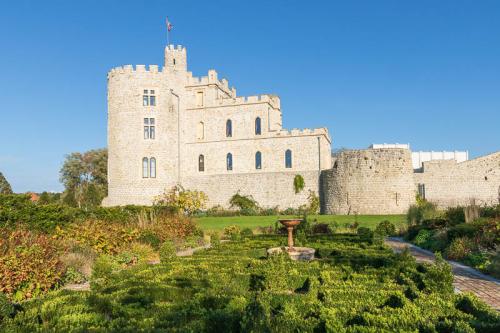 le jardin et le Château d'Hardelot