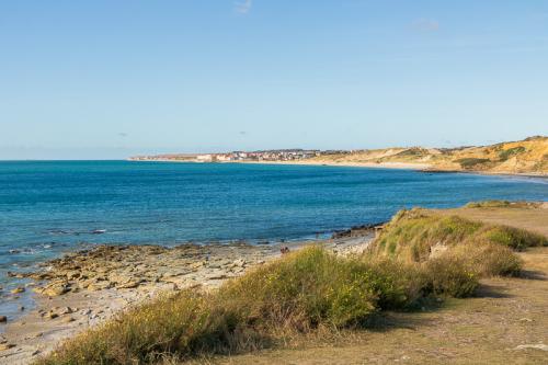 La Côte d'Opale depuis la Pointe aux Oies