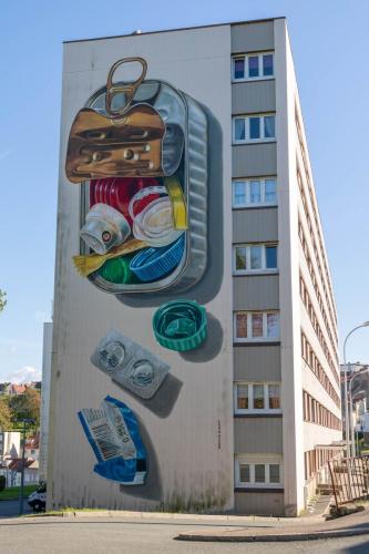 Fresque de LEON KEER à Boulogne-sur-Mer