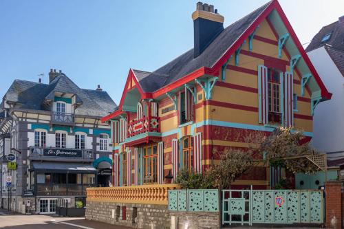 Villa colorée à Wimereux